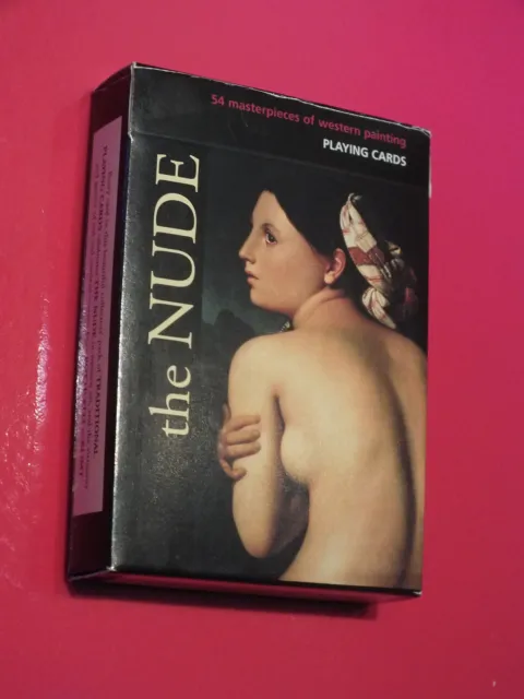 Spielkarten, Playing Cards, 54 Masterpieces, " the NUDE "