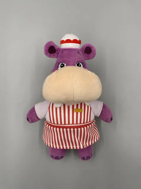 Disney Collection 8” Doc McStuffins Hallie Hippo Plush Stuffed Animal