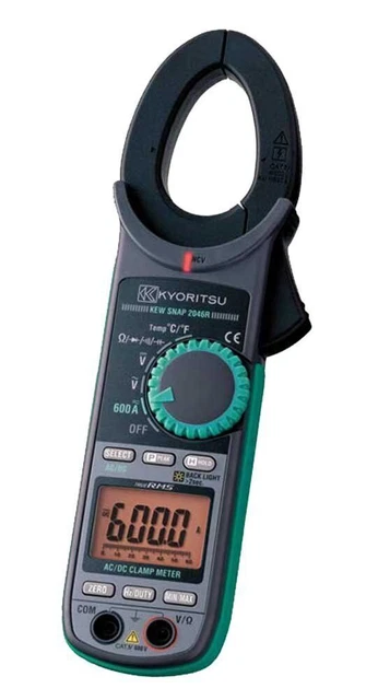 Misuratore A Pinza Kyoritsu 2033 – AC/DC Digitale Con Batterie Incluse
