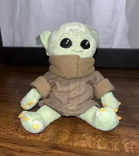 DISNEY THEME PARK Star Wars Grogu Rides Shoulder Plush Baby Yoda