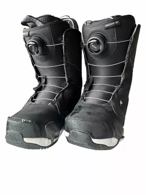 Burton Limelight Step On Women's Snowboard Boots Size 6.5 Black