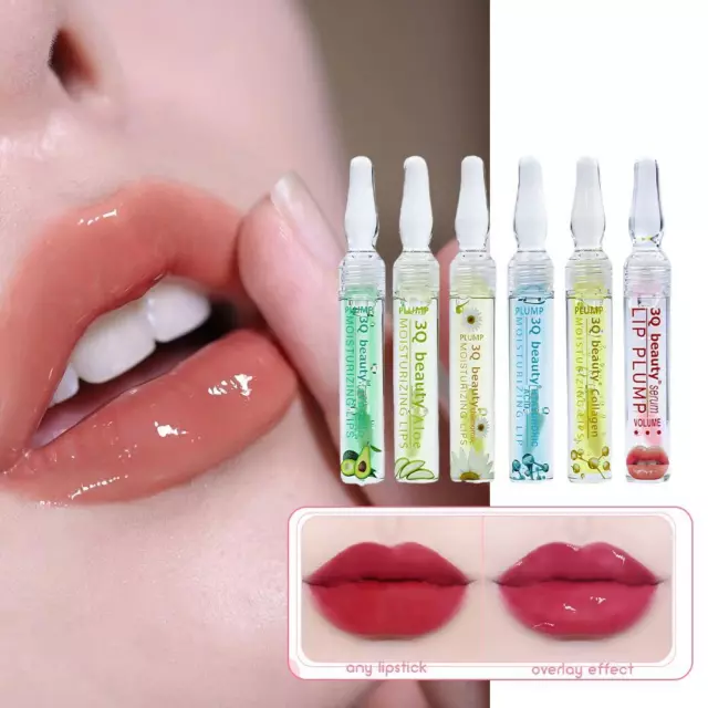 Lip Plump Serum Increase Lip Elasticity Instant Volumising Oil Essential A6X8