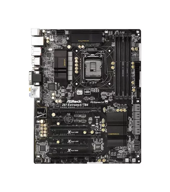 ASRock Z87 Extreme4/TB4 Intel Z87 Mainboard ATX Sockel 1150  #308851