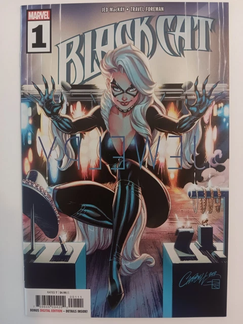 Black Cat # 1 J Scott Campbell Cover 2019 Marvel Comics Key 1st Solo Series