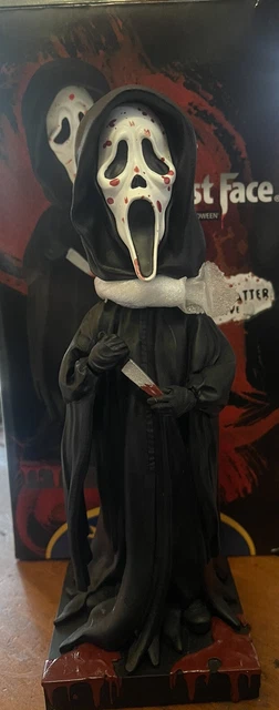 Royal Bobbles Scream Ghostface 8" Ceramic Bobblehead NEW Horror Movie Figure Toy 2