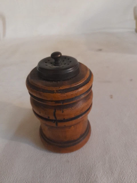 Moulin à Poivre Peugeot - Vintage - Bois Et Métal - Fabriqué En France - Occasion