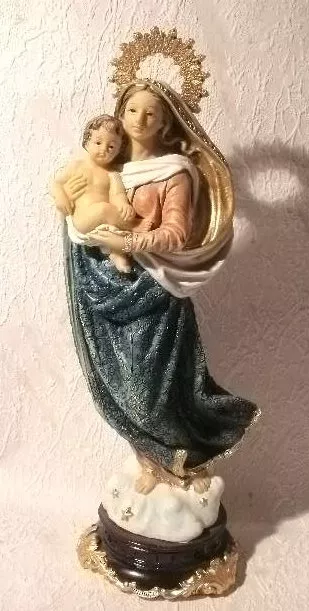 Madonna Maria mit Kind Jesus Maria Figur Mutter Gottes 30cm Neu