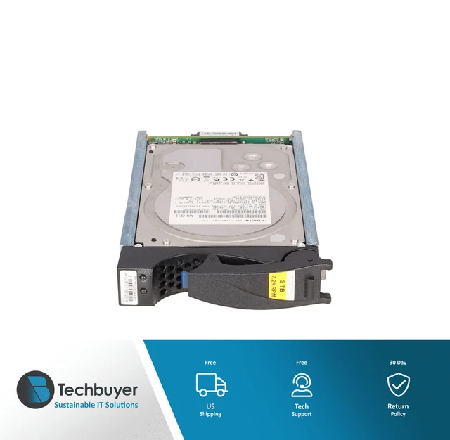 EMC Hard Drive 2TB 7.2K SATA 3.5 Inch 4Gbps Hot-swap HDD