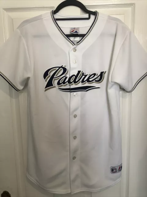 Majestic MLB San Diego Padres Baseball Jersey Size Mens Xl Vintage