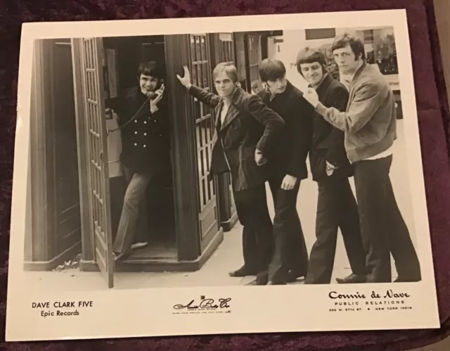 Dave Clark Five - Original Epic Records Press Photo