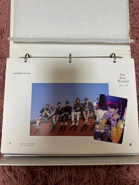 BTS MEMORIES OF 2017 DVD Japanese Subtitles Jung Kook Trading Card