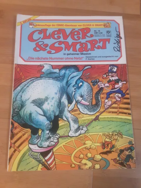 Clever & Smart # 19 Condor Comics 2. Auflage Album F.ibanez Sammlung