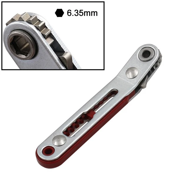 Clé Réglable Clés à Molette Main Outils Chrome Vanadium Acier Cliquet