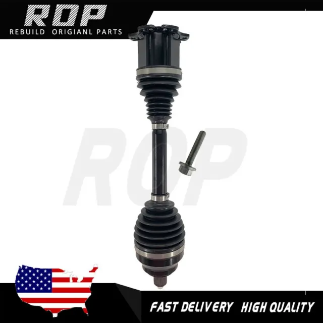 1pc Fit Bentley Continental 2003-2012 NEW Front Right CV Joint Axle Drive Shaft