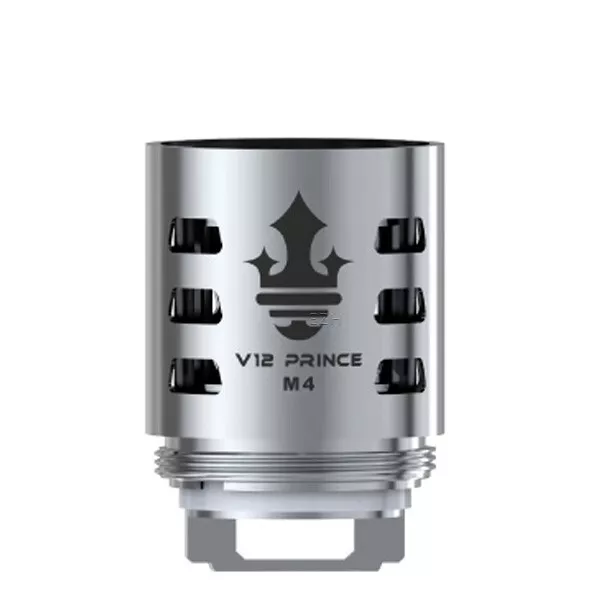 3x SMOK V12 Prince M4 Quadruple Coil Verdampferkopf 0,17 Ohm