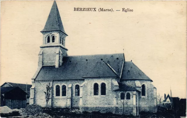 CPA AK Berzieux - Église (363978)