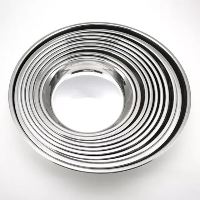 dish plate thali plate Noodle Serving Plates Stainless Steel