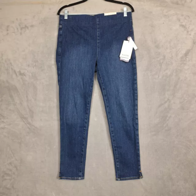 NYDJ Pull-On super Skinny Ankle Jeans womens petite 12P 14P 16P spanspring NWT