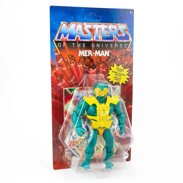 Masters of the Universe Origins Mer-Man, Roboto und Zodac Wave 3 Erstauflage Neu