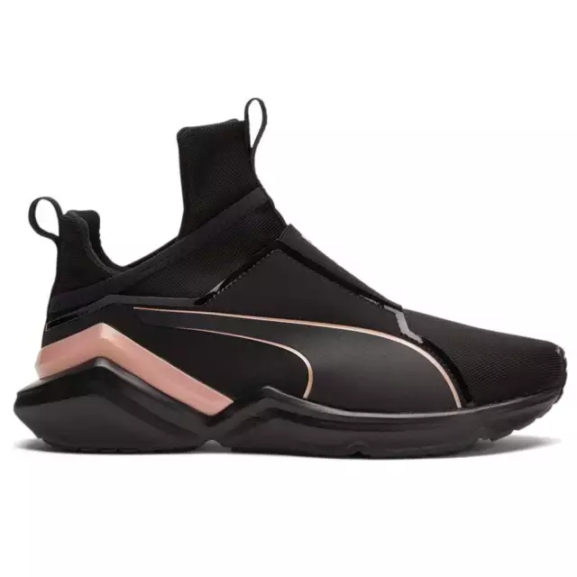 Puma Fierce 2 Slip On  Womens Black, Pink Sneakers Casual Shoes 19517603