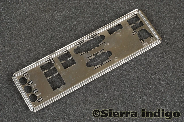 ASUS P8H67-M LE Motherboard Rear Metal Backplate i/o Shield $6.21 ...