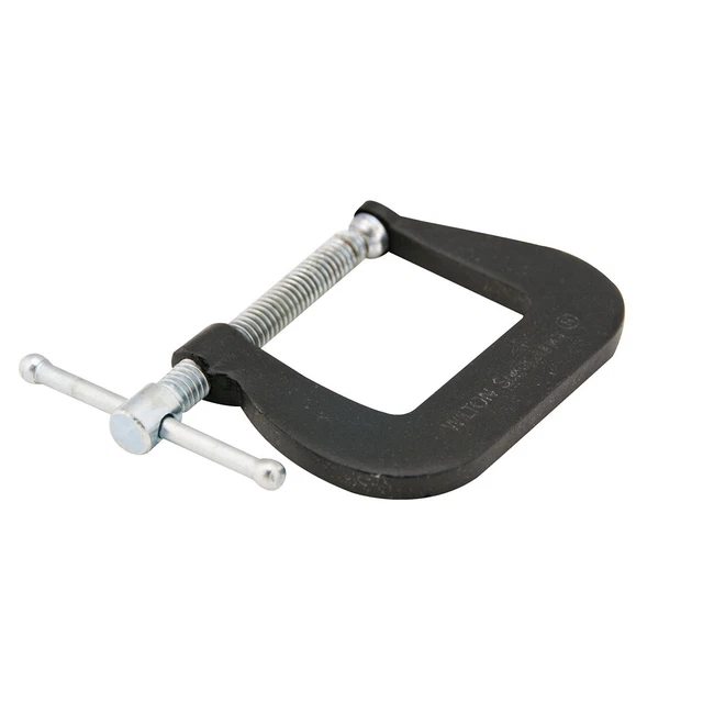 Forged Super Junior C-Clamp 0 - 3” Opening Capacity, 1-3/8” Throat Depth JPW