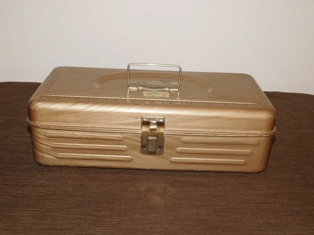 Vintage Union Model No. 4013 Metal Box 13 1/2" X 6 1/2" X 4" High