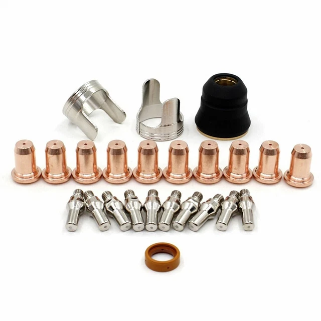 24pc/Set Electrode-Tip Standoff For Harbor Freight 62204 Plasma Cutter Torch Kit