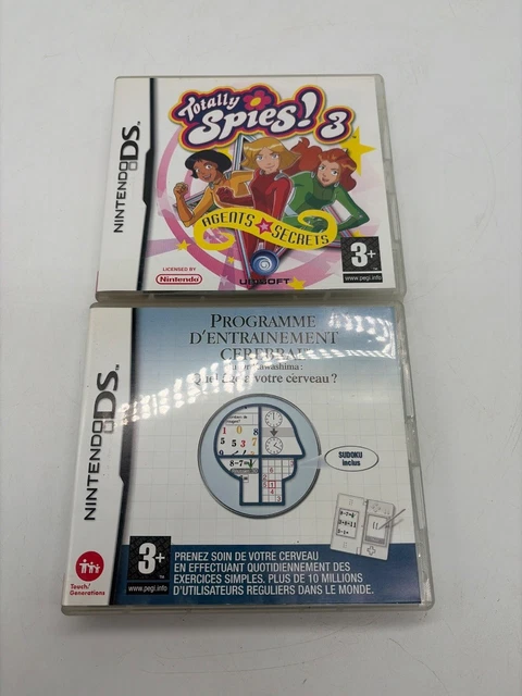 Lot De 4 Jeux Nintendo DS - Need For Speed + Programme Cérébral + Criminology - État Correct