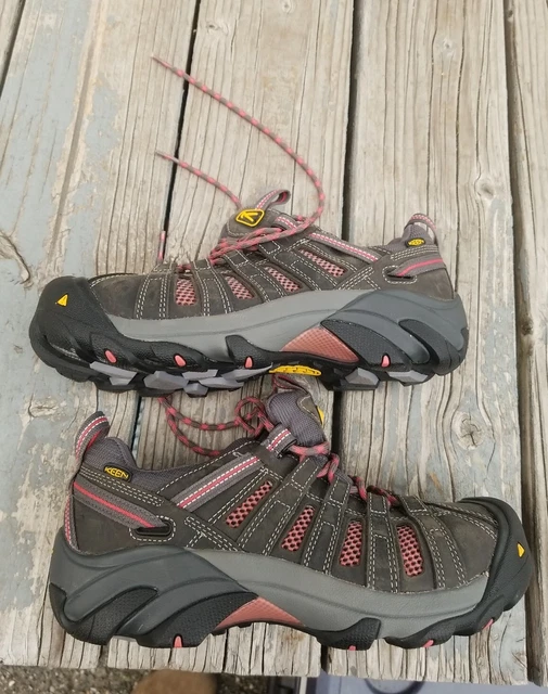 KEEN Women’s Utility ASTM F2413-11 Sz 9.5M Steel Toe Flint Low Work Hiking Shoes