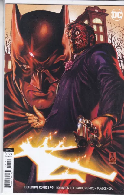 Dc Comics Detective Comics Vol. 1 #991 December 2018 Fast P&P Brooks Variant