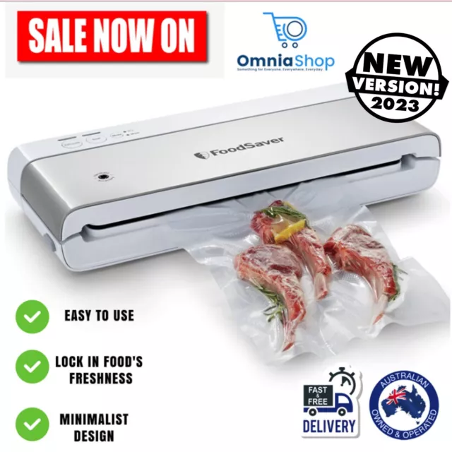 Sunbeam Food Sealer Saver Storage Machine Vacuum Sealing Freezer Meat  Cryovac