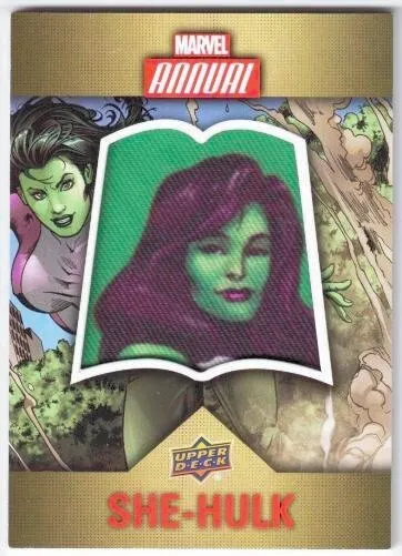 Marvel Annual 2016: Character Patch Card CP-6 She-Hulk