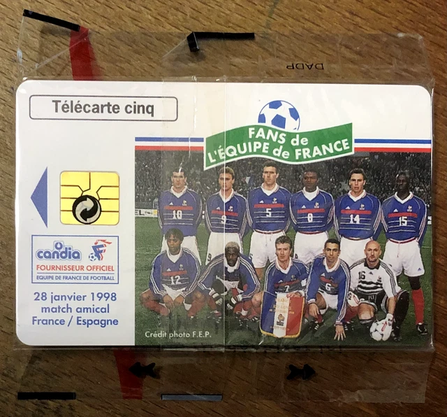 Figurines Equipe de France 98 - IDEAL En Bon état Dans La Boite D