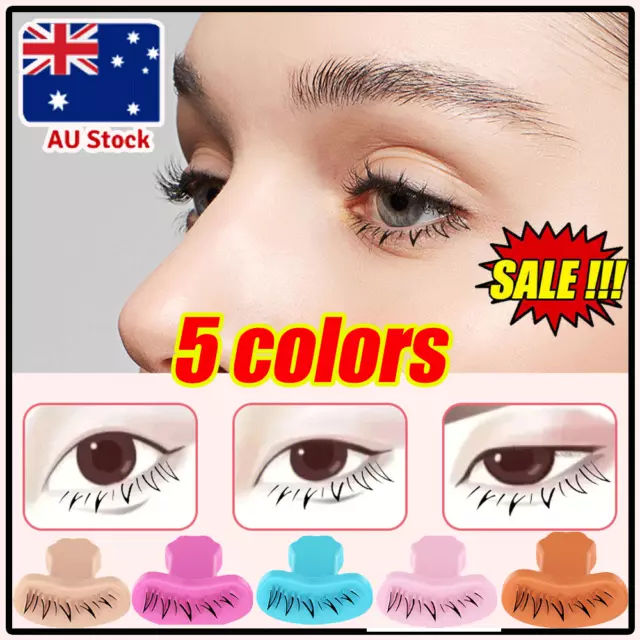 Eyelash Stamps Tool Eye Makeup Tool Diy Lower Lashes Extensions Natural Look RL
