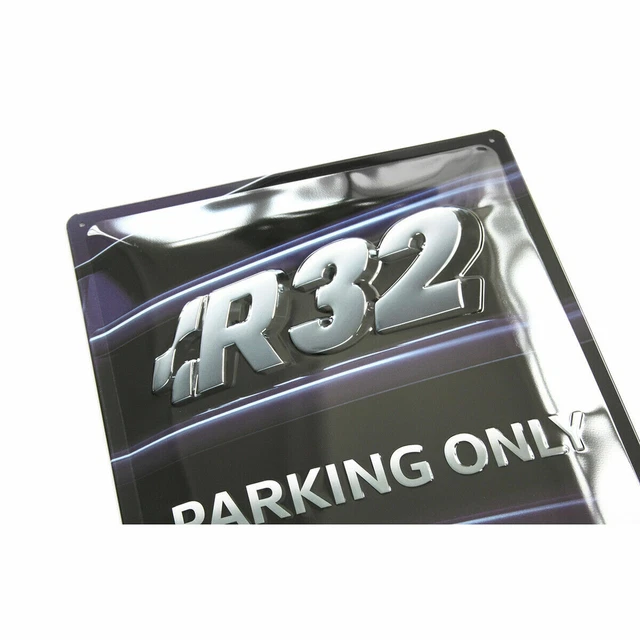 Panneau Place De Parking R32 Only Golf Passat Original Vw  Zcp902997 30X40Cm