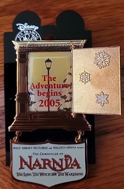 Disney Chronicles Of Narnia Lion Witch Wardrobe Opening 2005 Le1500 Pin