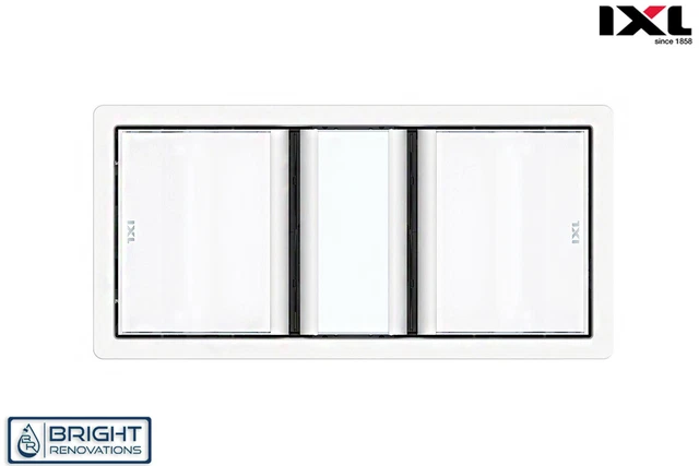 IXL TASTIC LUMINATE Dual In Bathroom Heater, Exhaust Fan