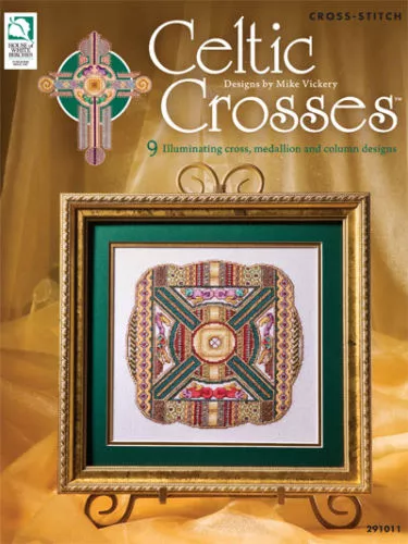Celtic Crosses Cross Stitch Chart Pattern Booklet 9 Designs