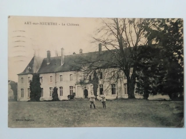 CPA Art sur Meurthe le Château 1924