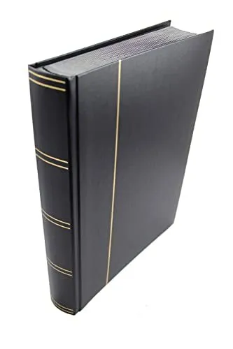 30/60 Black Page Stamp Album Stockbook A4 Size 30 Black Pages (60 Sides)