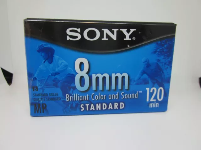 SONY 8mm Standard 120 Min MP Video Tape P6-120MPL vivid clear sound New A1A1