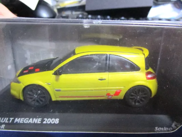 RENAULT Megane RS R26 R Megane Sport dunkel 2008 gelb ocker Solido  1:43