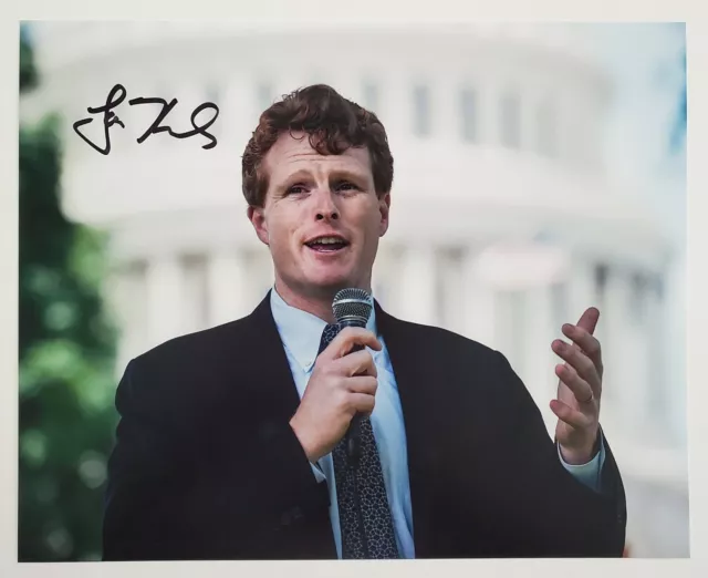 Joe Kennedy III Signed 8x10 Photo MA Democrat Politician 2024 Hopeful? RAD