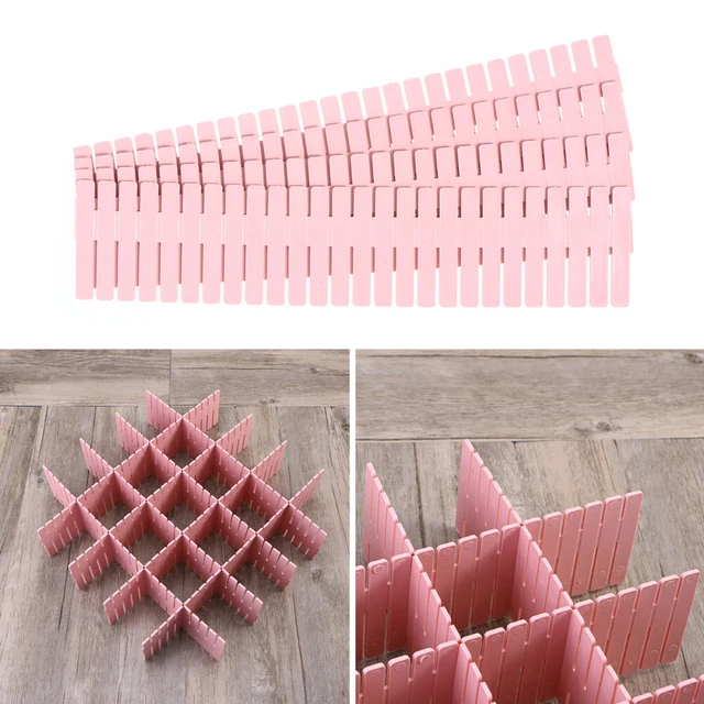 8 PCS Séparateurs De Couverts Cuisine Diviseurs Tiroir Sous-vêtements