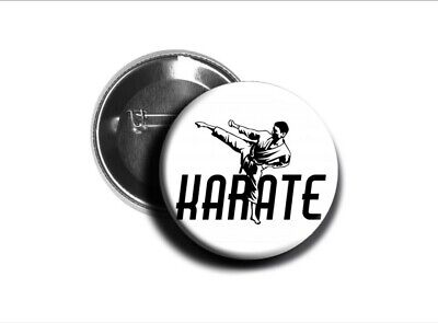 KARATE   Spilla / Pins  - ø5,6cm  Giappone  Arti Marziali   button badge