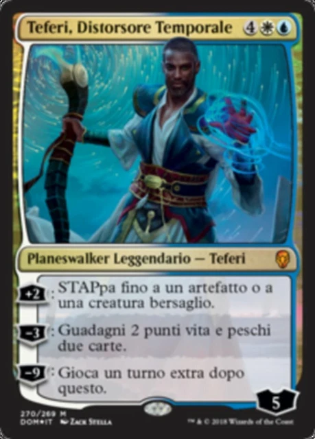 Magic The Gathering - Oath Of Teferi (Giuramento Di Teferi) - Carta Rara Di Dominaria (DOM) - MTG