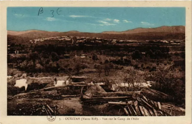 CPA AK OUEZZAN View of the Camp de l'Adir MOROCCO (688292)