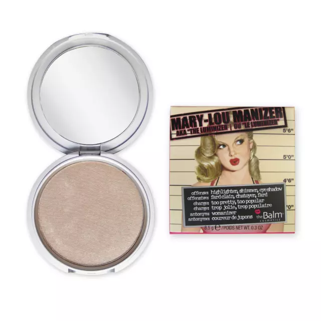 THE BALM, Mary-Lou Manizer Highlighter, Shadow & Shimmer  Champagne theBalm TB01