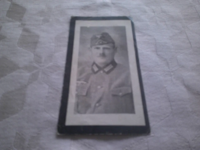 Sterbebild 2.WK,Gefreiter, gef. 18.1.1942 an der Ostfront